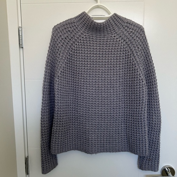 Contemporaine by Simon’s - high neck waffle sweater. size S - Picture 2 of 3